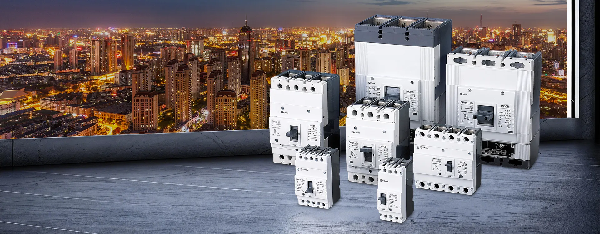 CDADA OEM ODM Circuit Court Breaker Chaw tsim tshuaj paus - Kev cai MCCB MCB rau HVAC Of Elevator UPS Daim Ntawv Thov