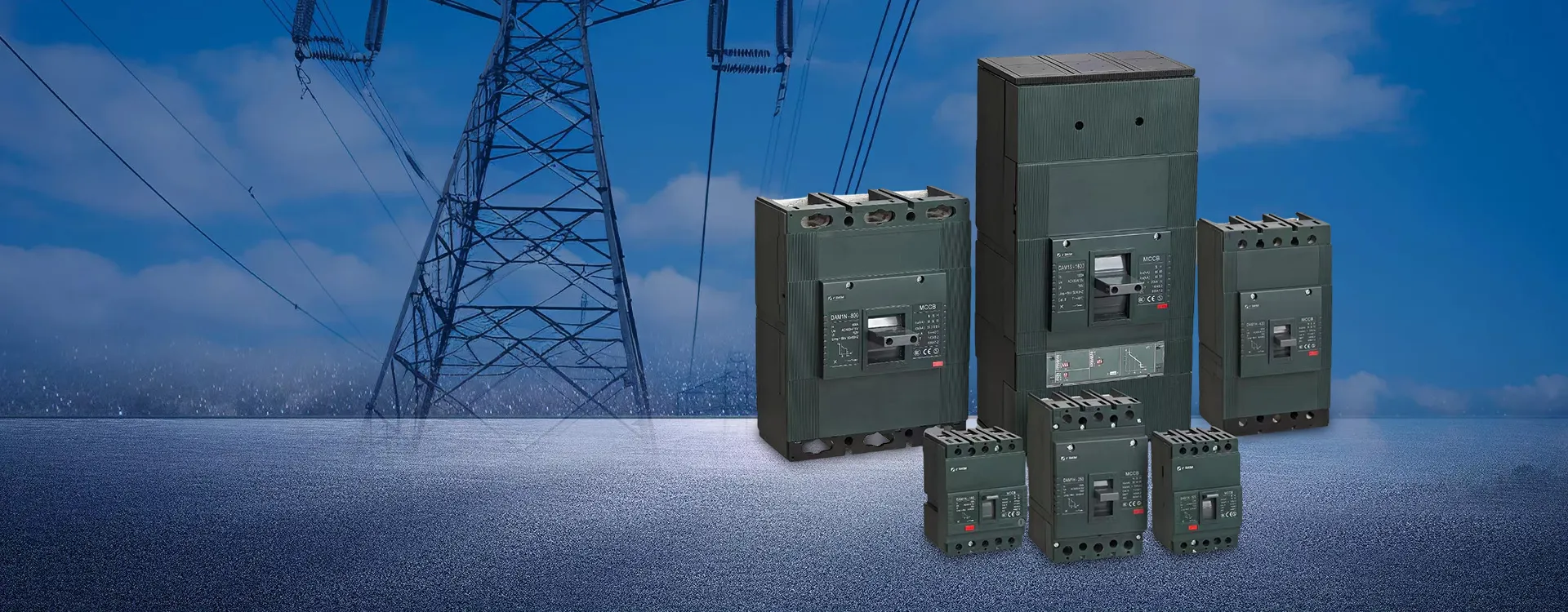 CDADA Low-Voltage Electrical Solutions - CE Certified MCCB MCB DC Breakers rau Industrial thiab Solar Projects